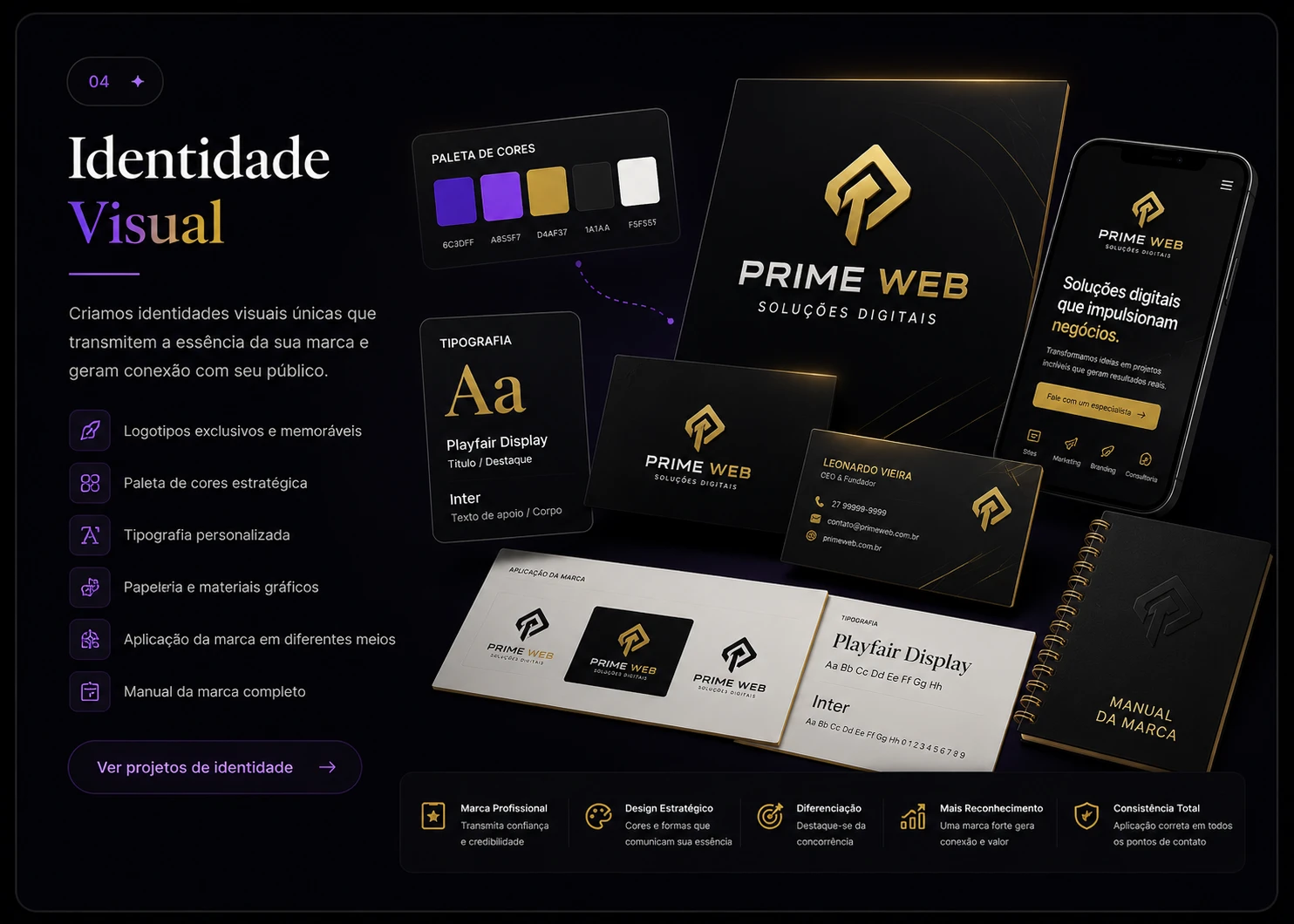 Identidade Visual — Prime Web